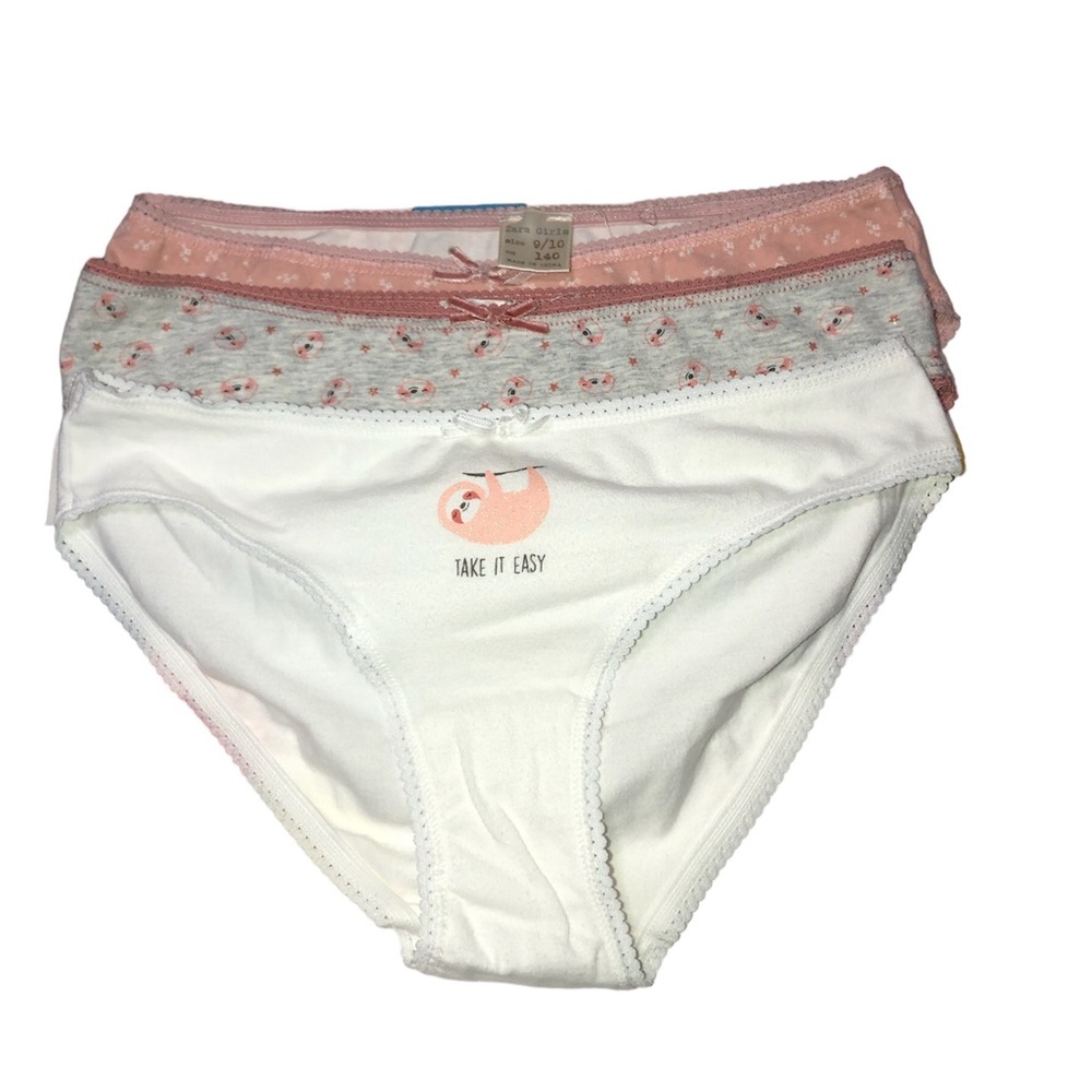 Brand: Zara Girls, Size: 9-10, Color: White/ Gray/ Pink